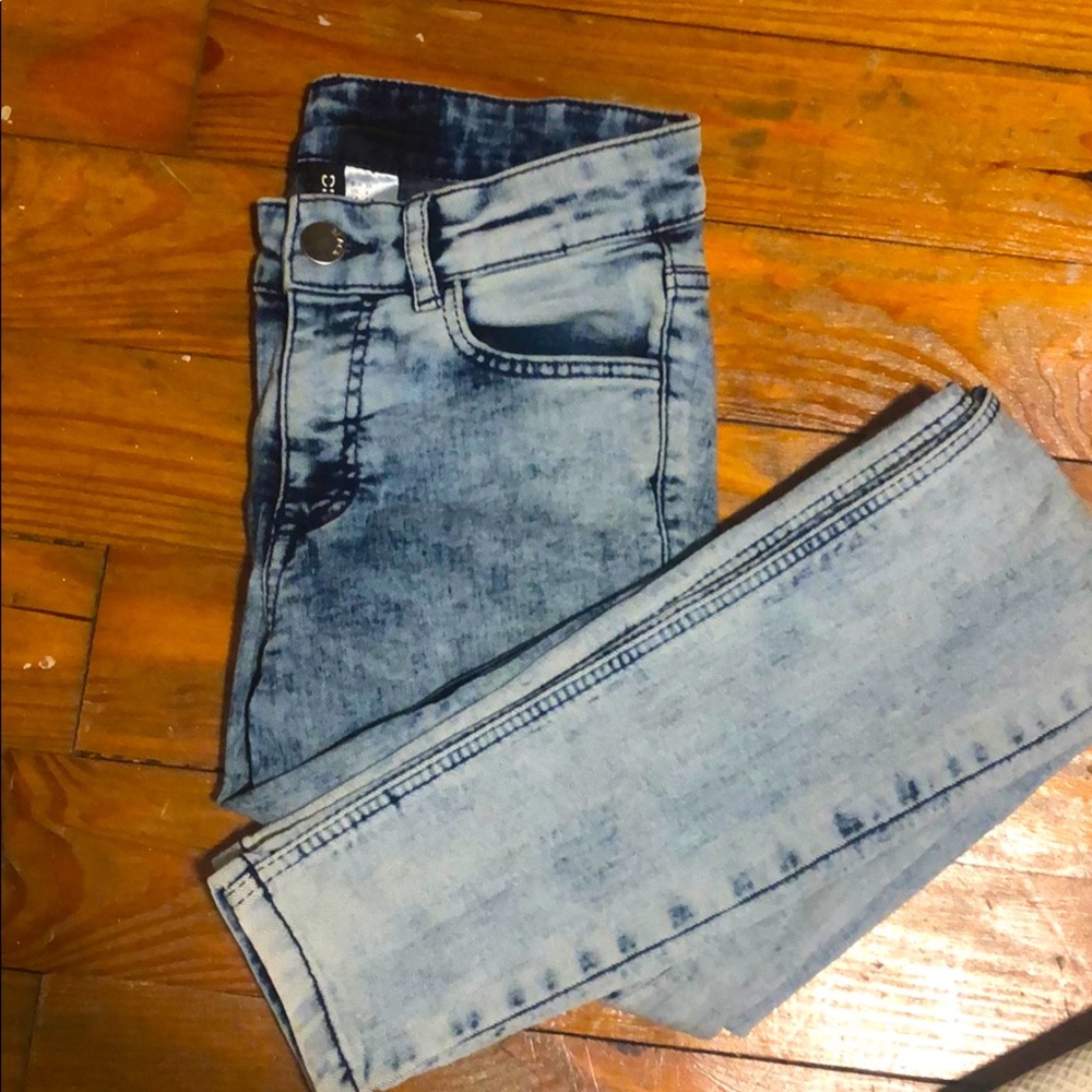 H&M Blue washed denim jeans
